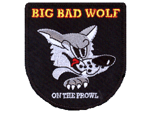 Big Bad Wolf patch 3 inch